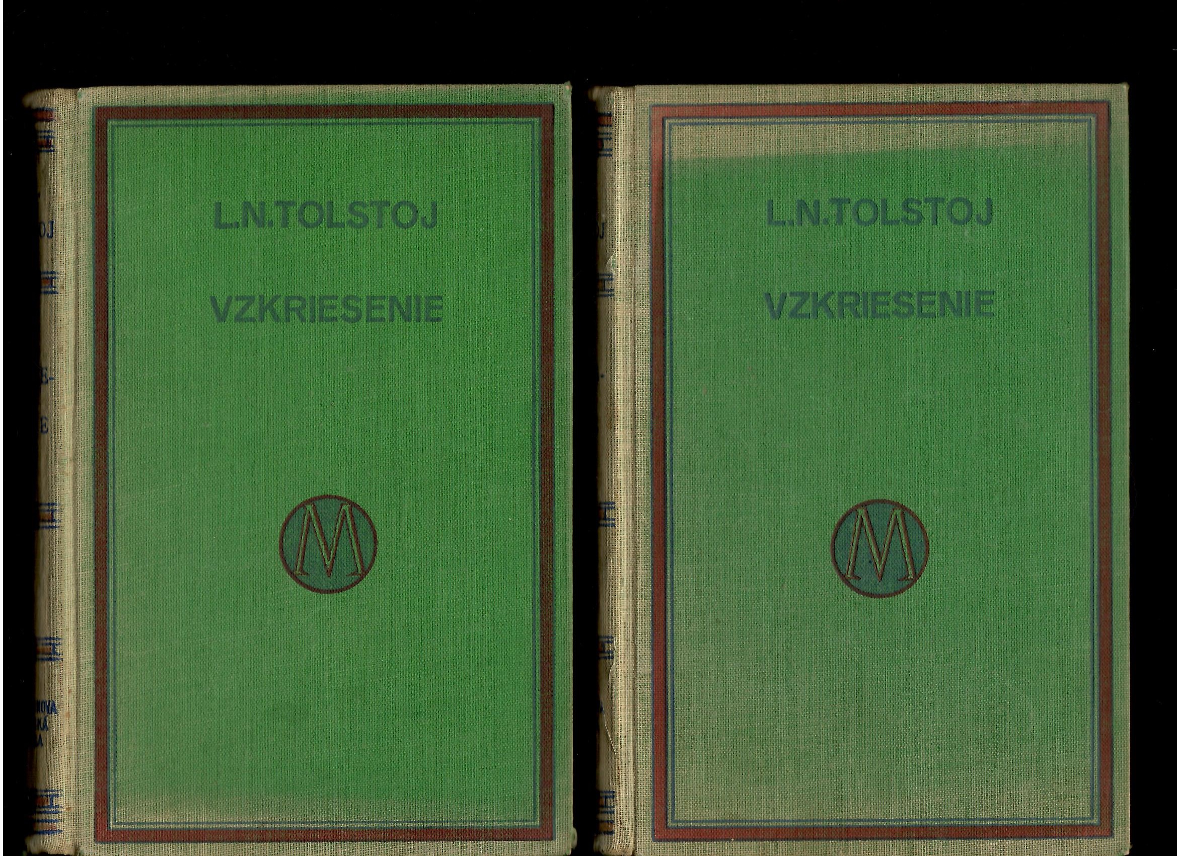 Lev N. Tolstoj: Vzkriesenie /1932/
