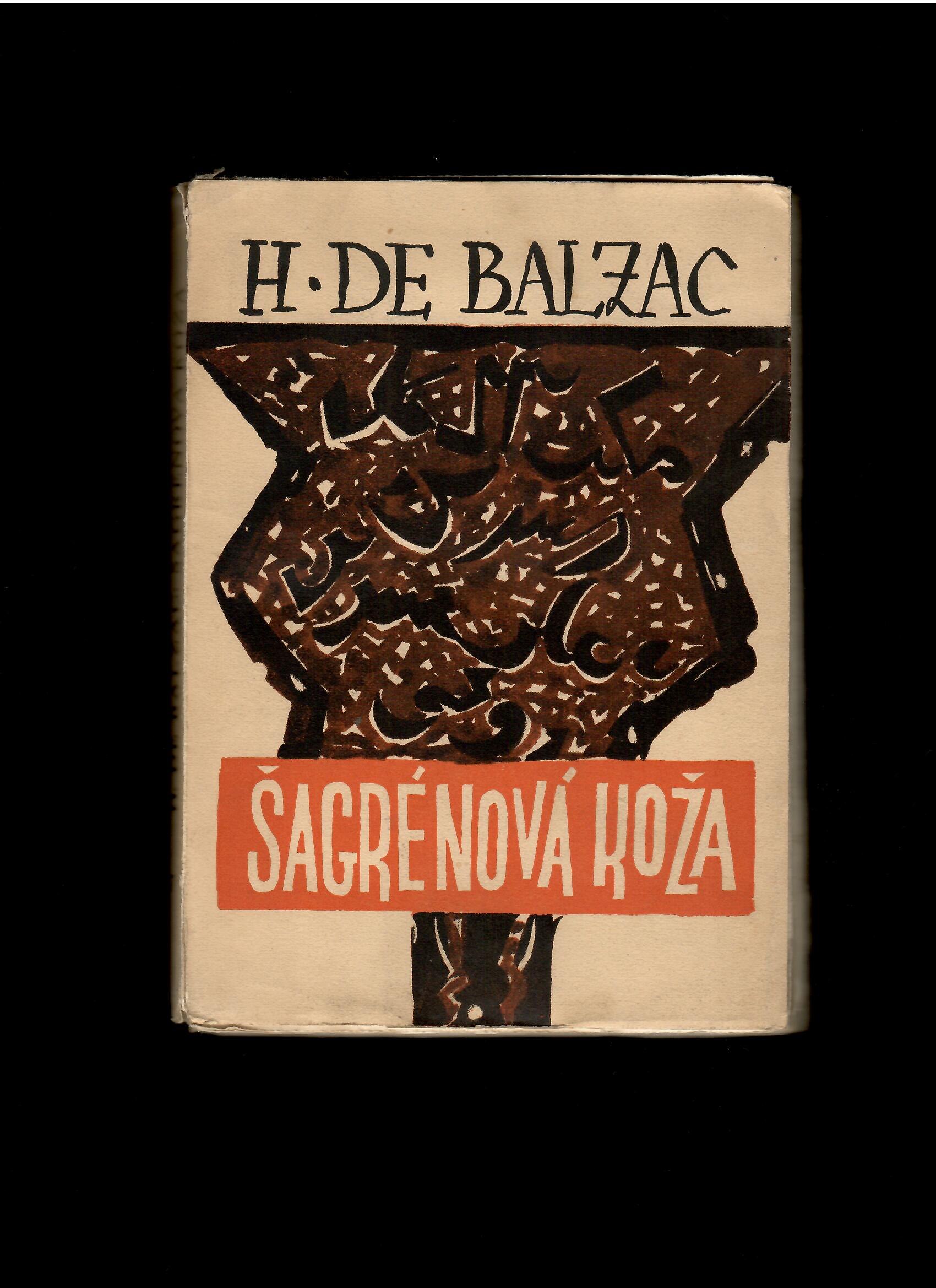 Honoré de Balzac: Šagrénová koža /prvé slov. vydanie/