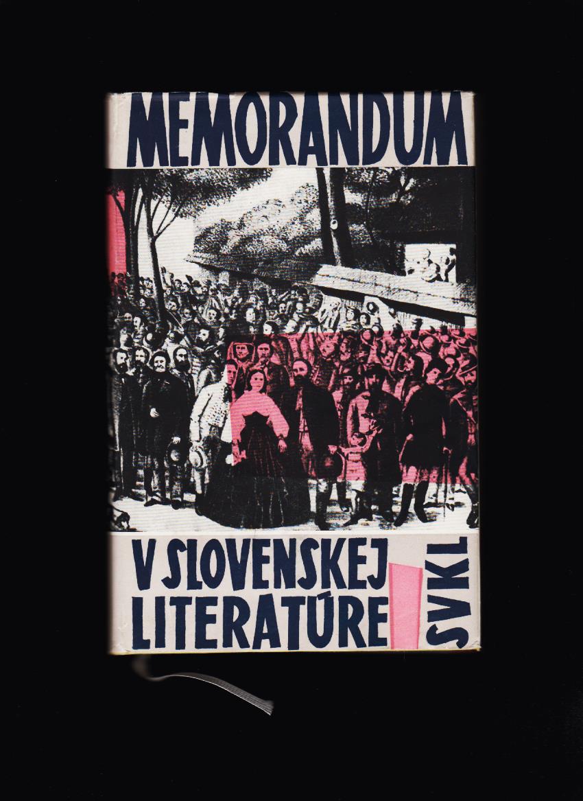 František Bokes (ed.): Memorandum v slovenskej literatúre