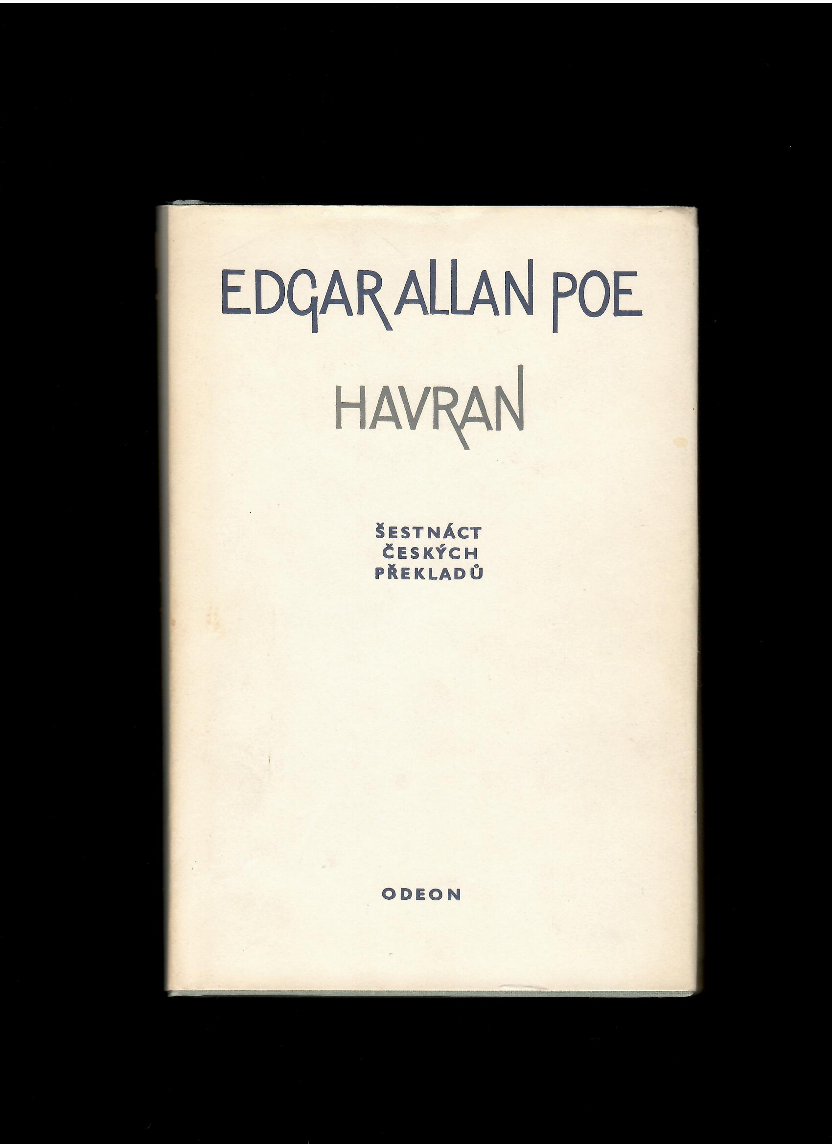 Edgar Allan Poe: Havran. 16 českých překladů