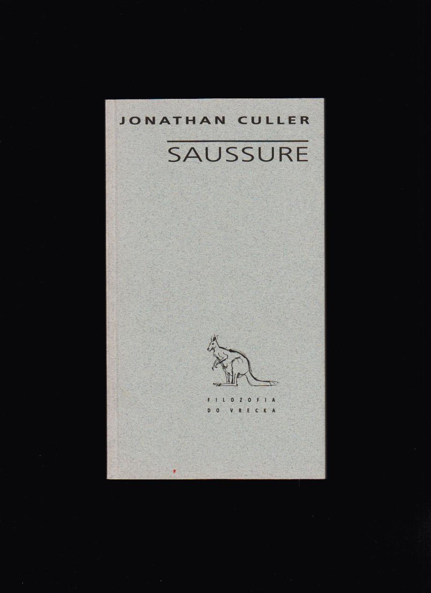 Jonathan Culler: Saussure