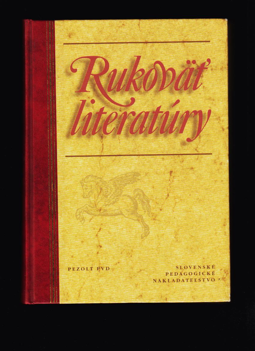 Viera Žemberová (ed.): Rukoväť literatúry