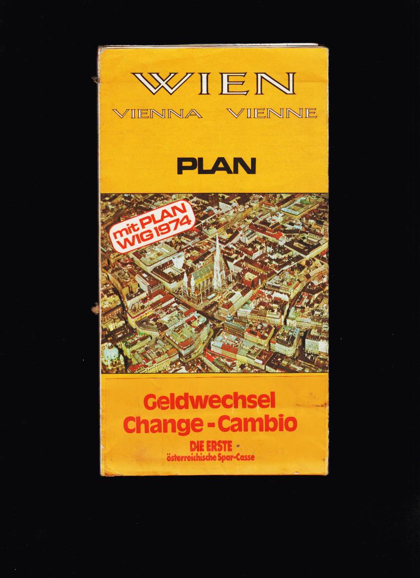 Wien, Vienna, Vienne. Plan /mapa/