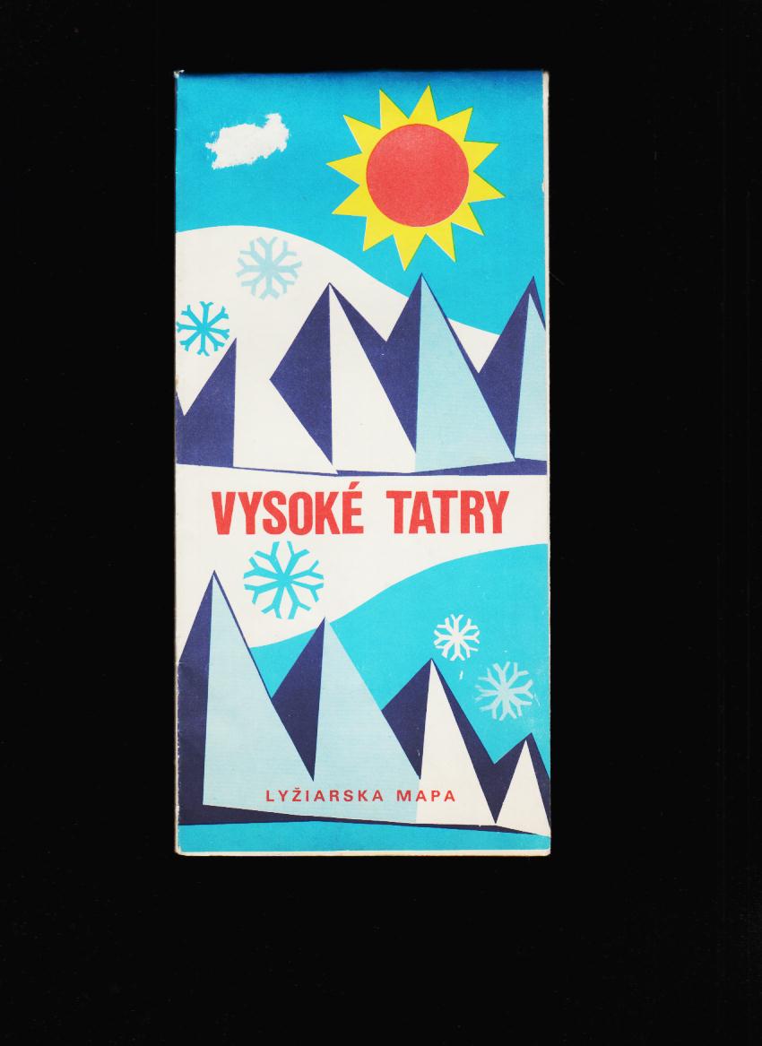 Vysoké Tatry. Lyžiarska mapa /1975/