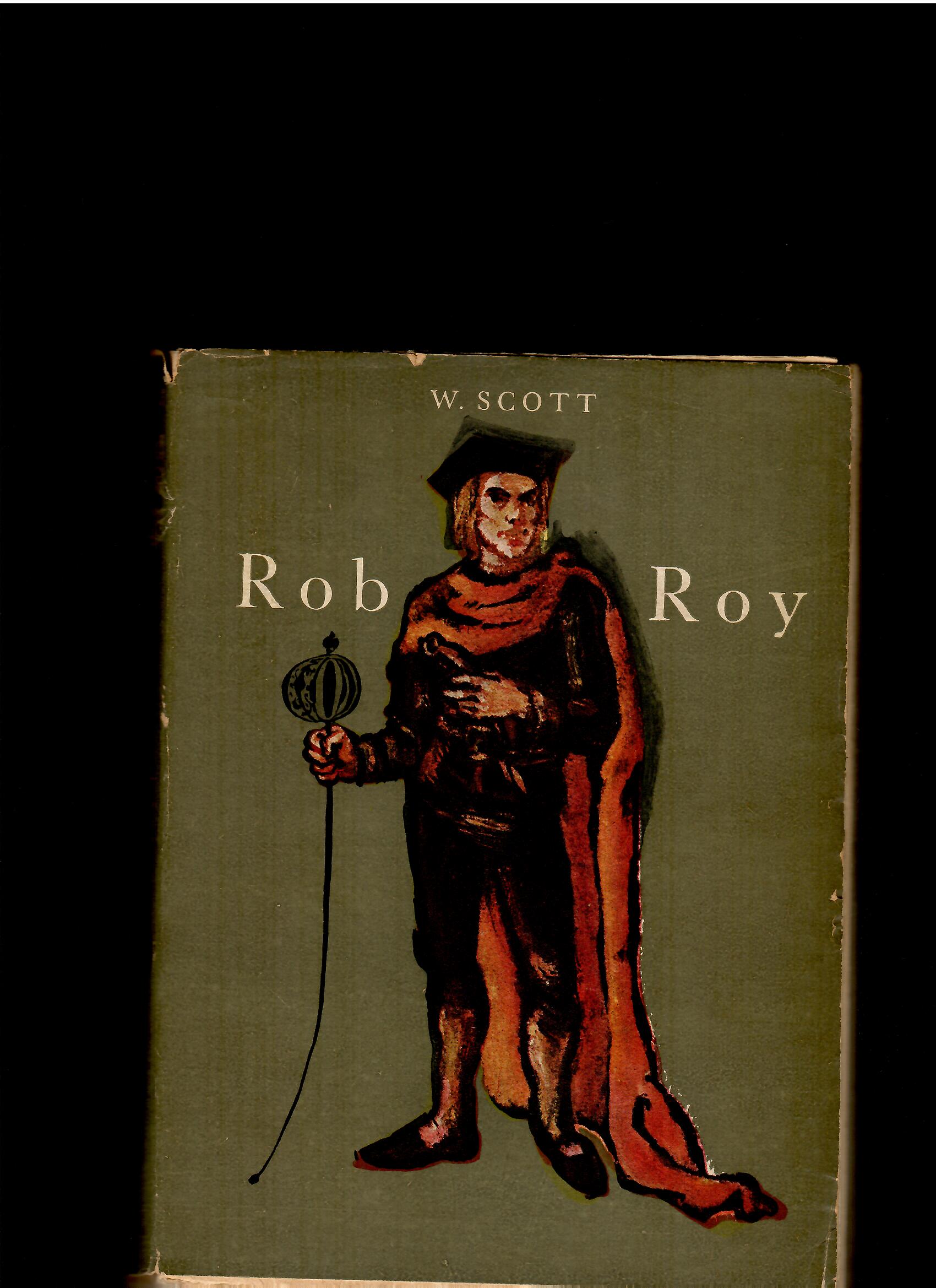 Walter Scott: Rob Roy /1952, obálka Osvald A. Klapper/