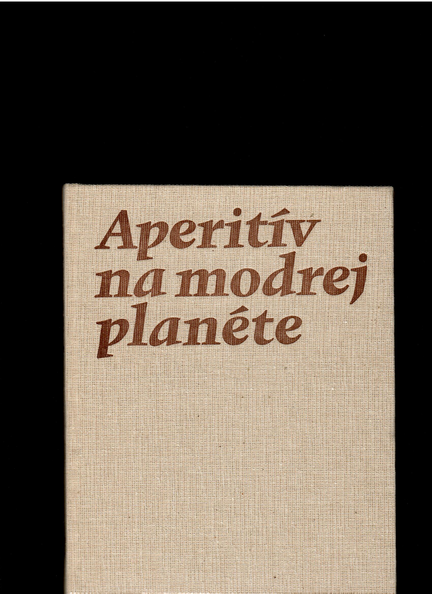 Rudolf Chmel (ed.): Aperitív na modrej planéte. Sedem nových poém