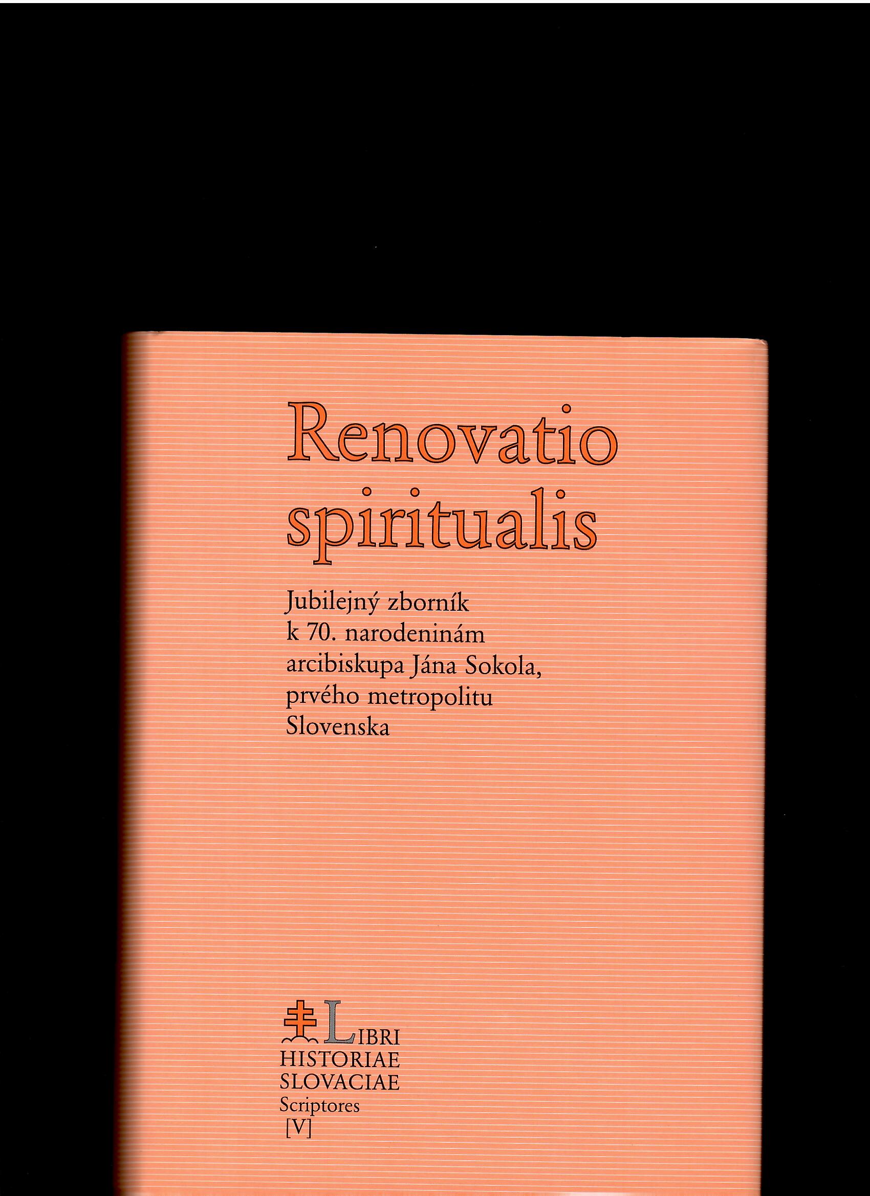 Jozef M. Rydlo (ed.): Renovatio spiritualis