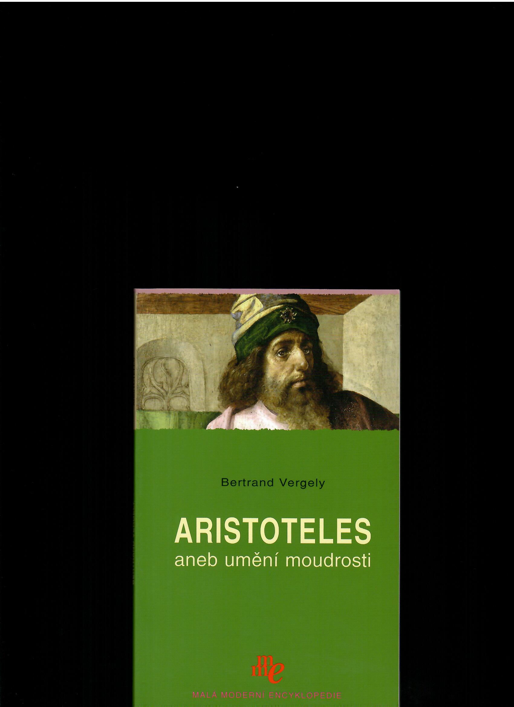 Bertrand Vergely: Aristoteles aneb Umění moudrosti