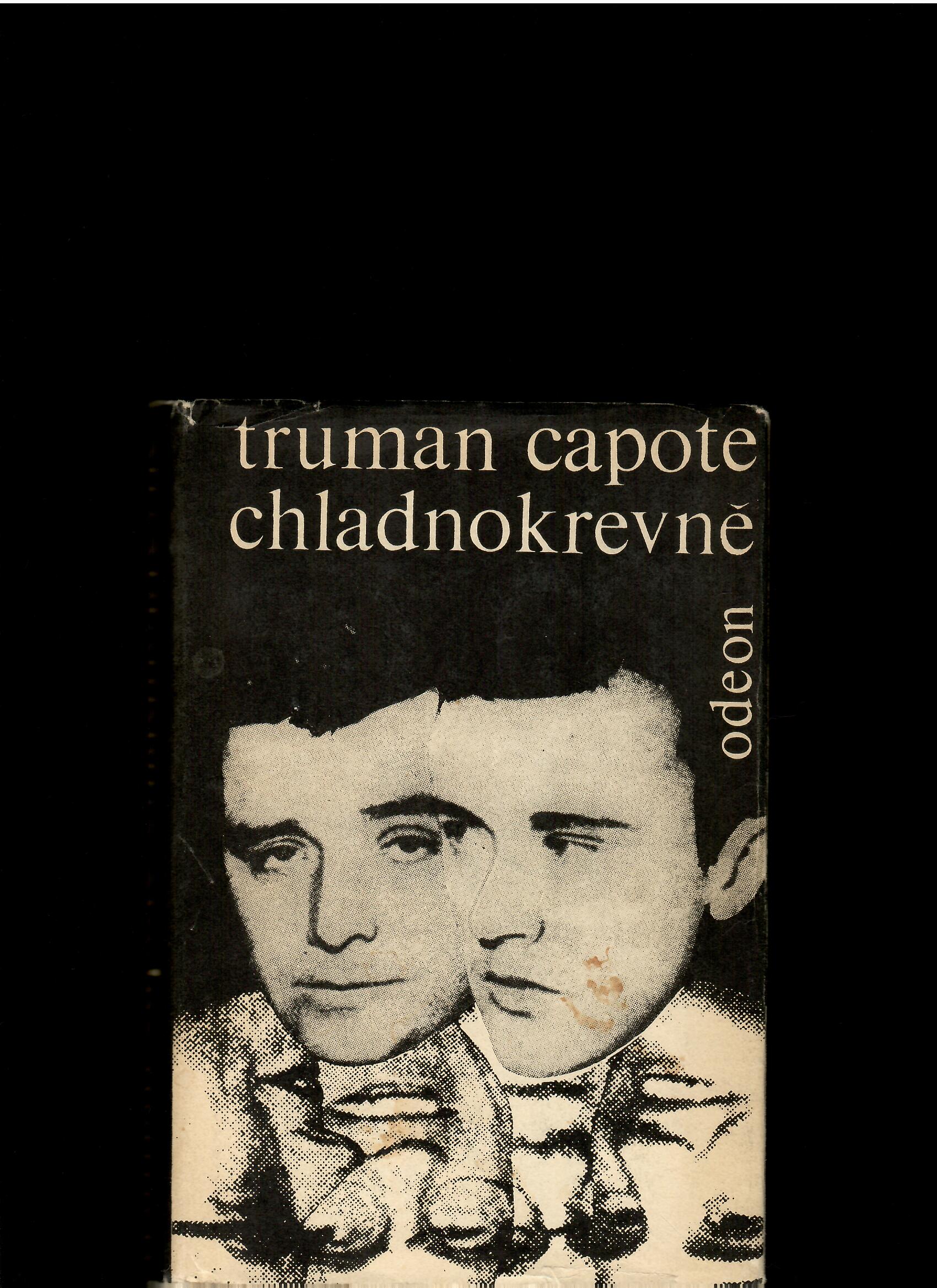 Truman Capote: Chladnokrevně /1968, obálka Zbyněk Sekal/
