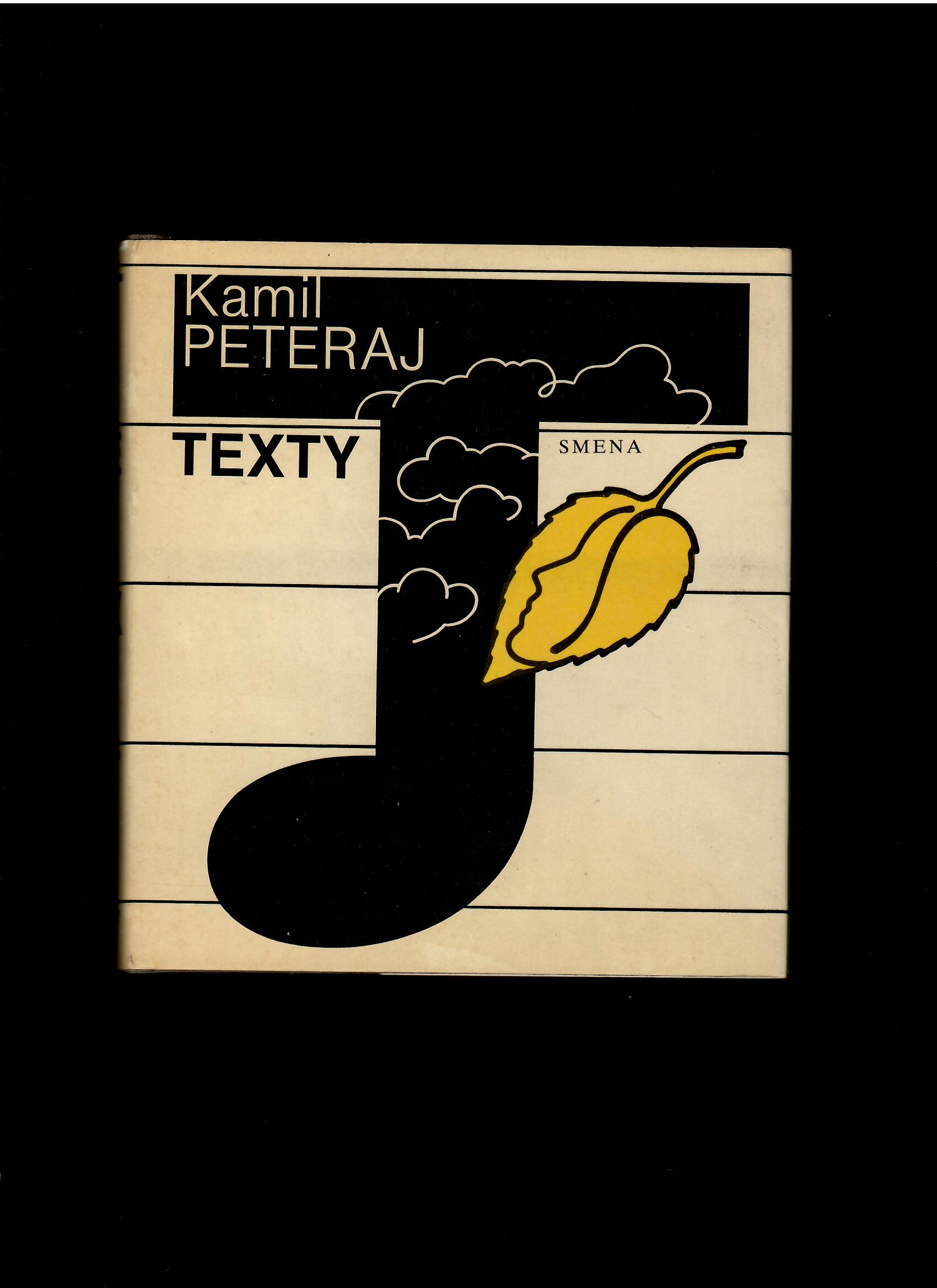 Kamil Peteraj: Texty /il. Vladislav Rostoka/