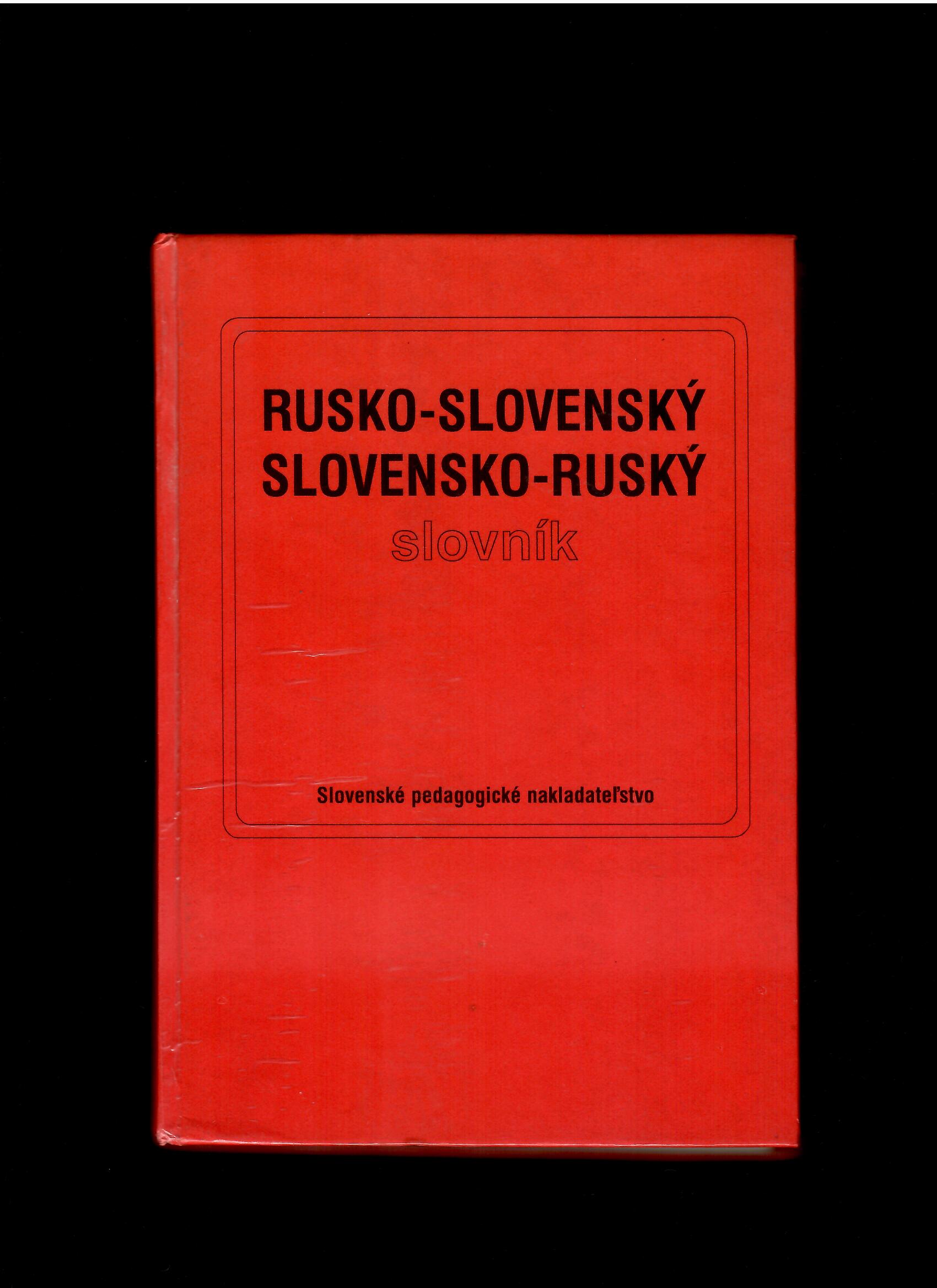 M. Filkusová a kol.: Rusko-slovenský a slovensko-ruský slovník