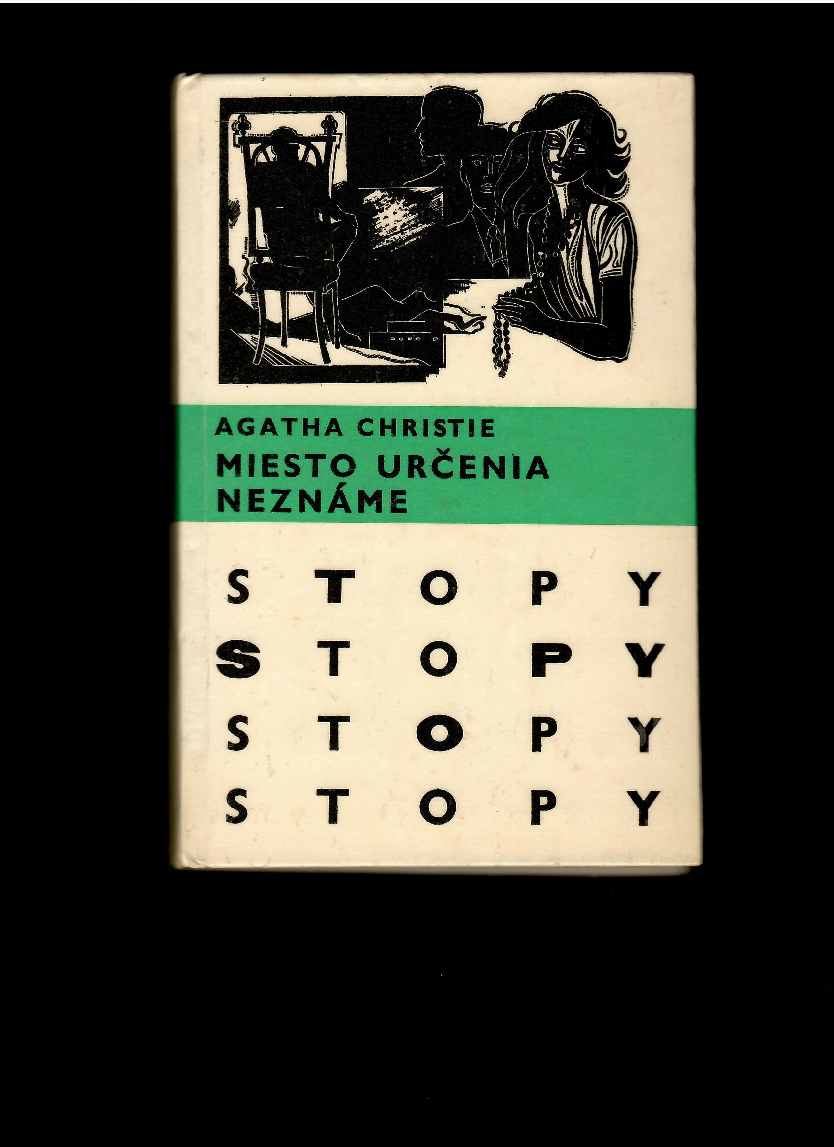 Agatha Christie: Miesto určenia neznáme