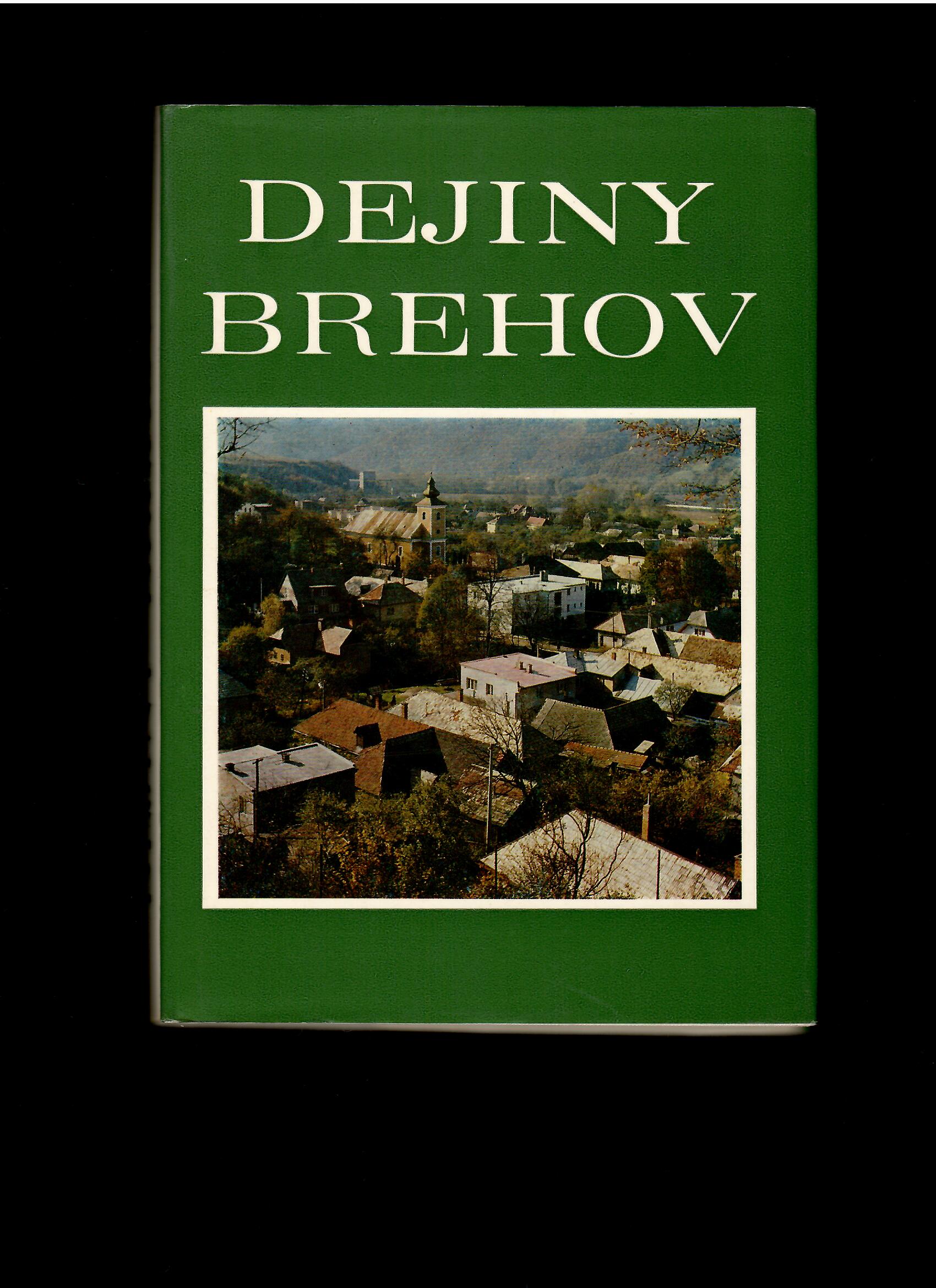 Alexander Zrebený: Dejiny Brehov