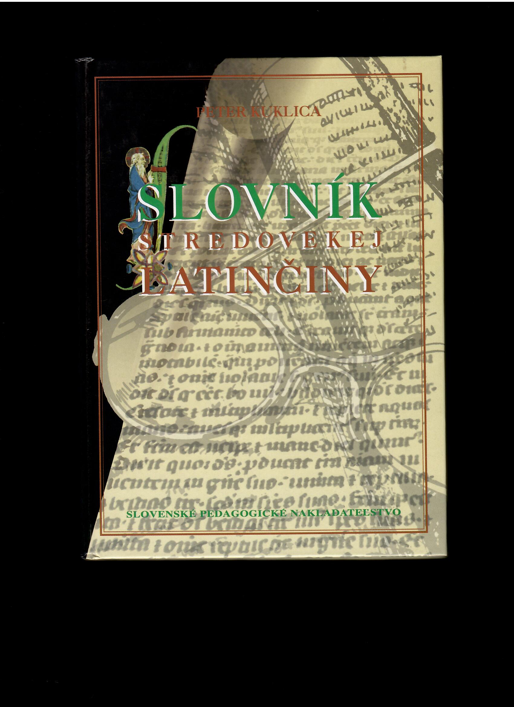 Peter Kuklica: Slovník stredovekej latinčiny
