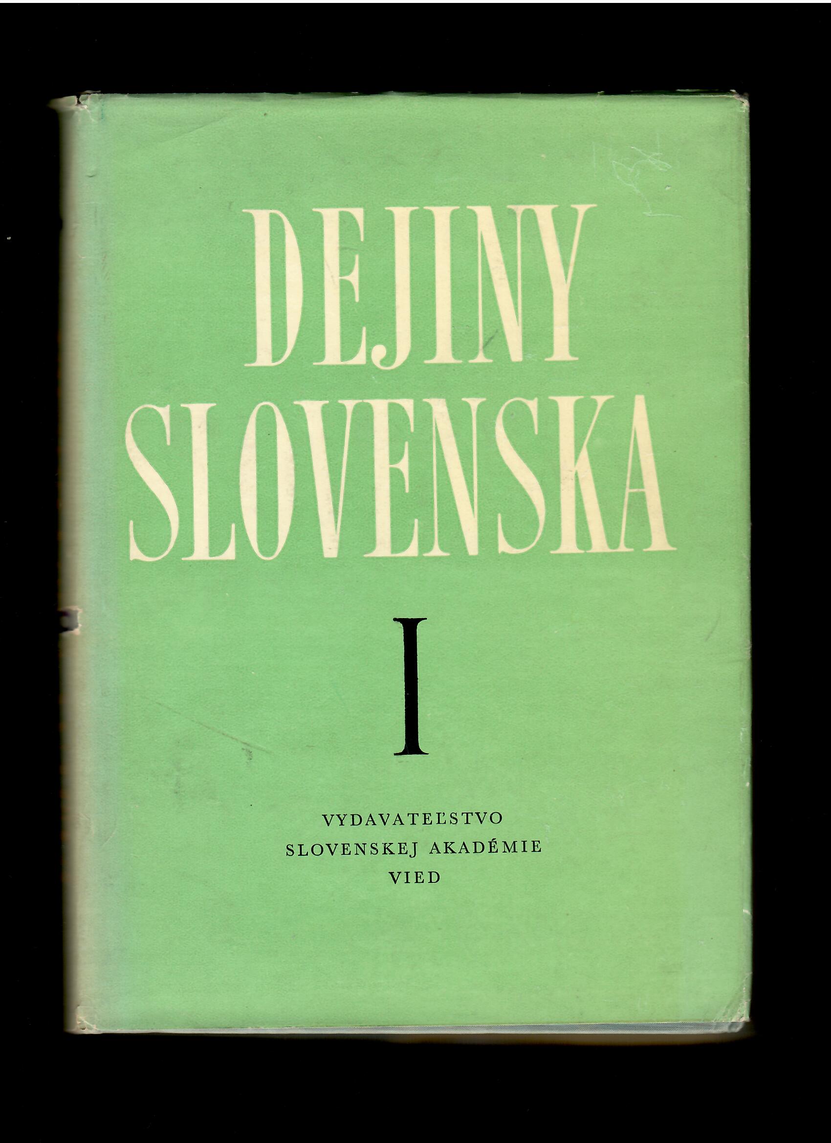 Ľ. Holotík, Ján Tibenský: Dejiny Slovenska I. Od najstarších čias do roku 1848