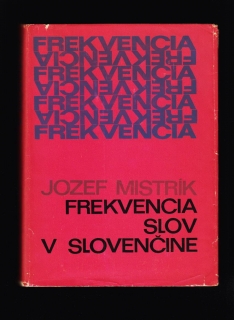 Jozef Mistrík: Frekvencia slov v slovenčine