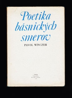 P. Winczer: Poetika básnických smerov v poľskej a slovenskej poézii 20. storočia