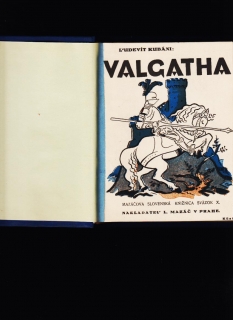 Ľudevít Kubáni: Valgatha /1929, obálka Martin Benka/
