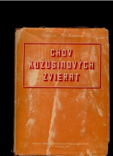 Karol Kostroň: Chov kožušinových zvierat /1954/