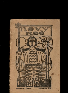 Emil Boleslav Lukáč (ed.): Nový rod /1929, ročník IX. číslo 1./ 