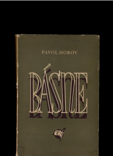Pavol Horov: Básne /1950, obálka Viliam Weiskopf/