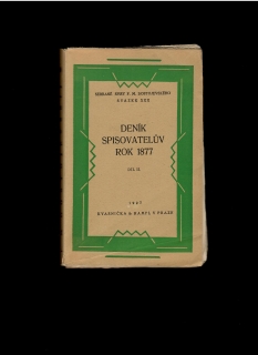 F. M. Dostojevskij: Deník spisovatelův rok 1877 díl. II