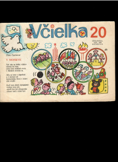 Časopis Včielka 20/1979-1980 /il. Božena Plocháňová/