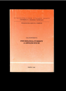 Ľuba Končeková: Psychológia puberty a adolescencie