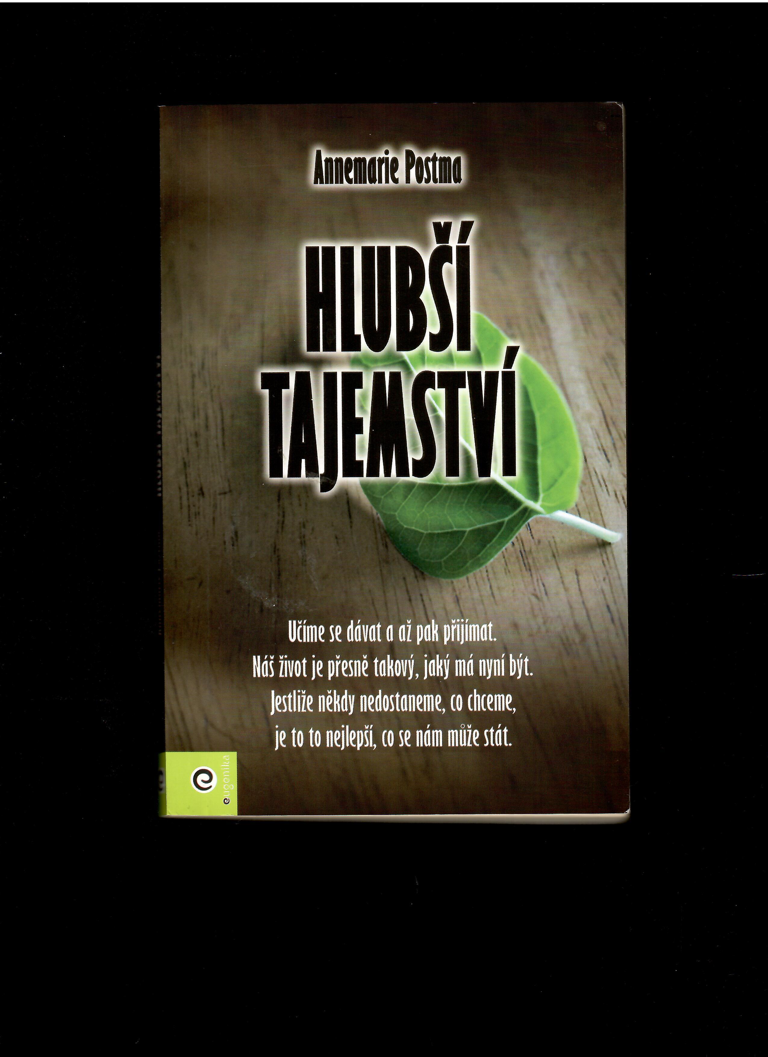 Annemarie Postma: Hlubší tajemství