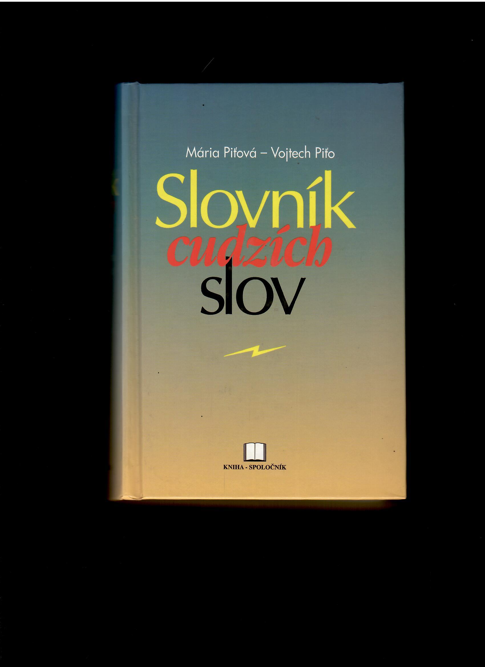 Mária Piťová, Vojtech Piťo: Slovník cudzích slov 