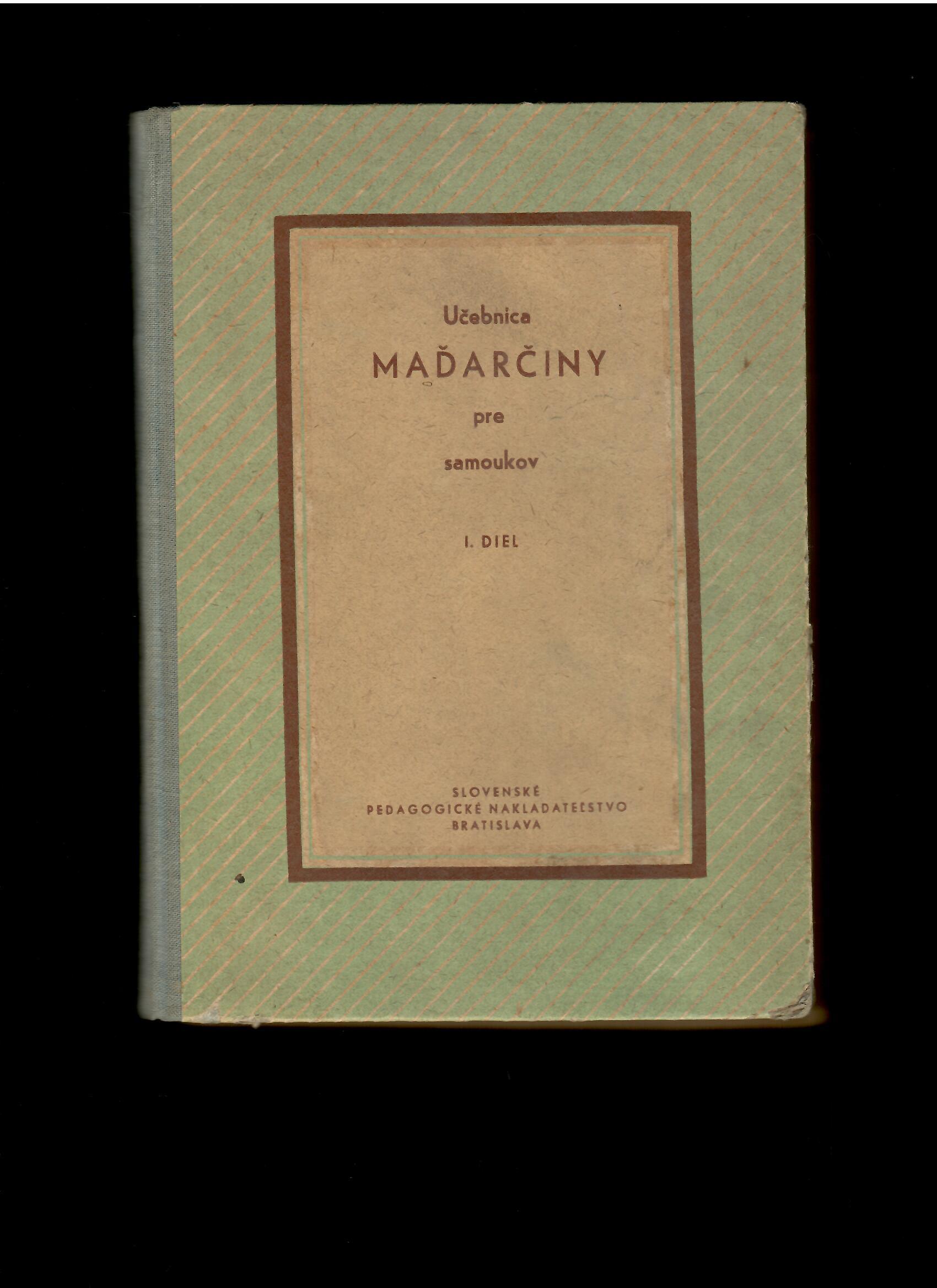 Kregárová, Mussoniová, Kostolný: Maďarčina pre samoukov /1960/