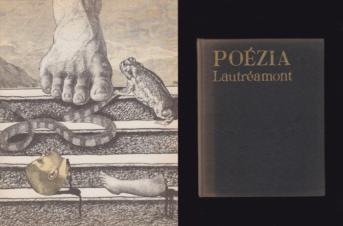 Isidore Ducasse comte de Lautréamont: Poézia /il. Adolf Hoffmeister/