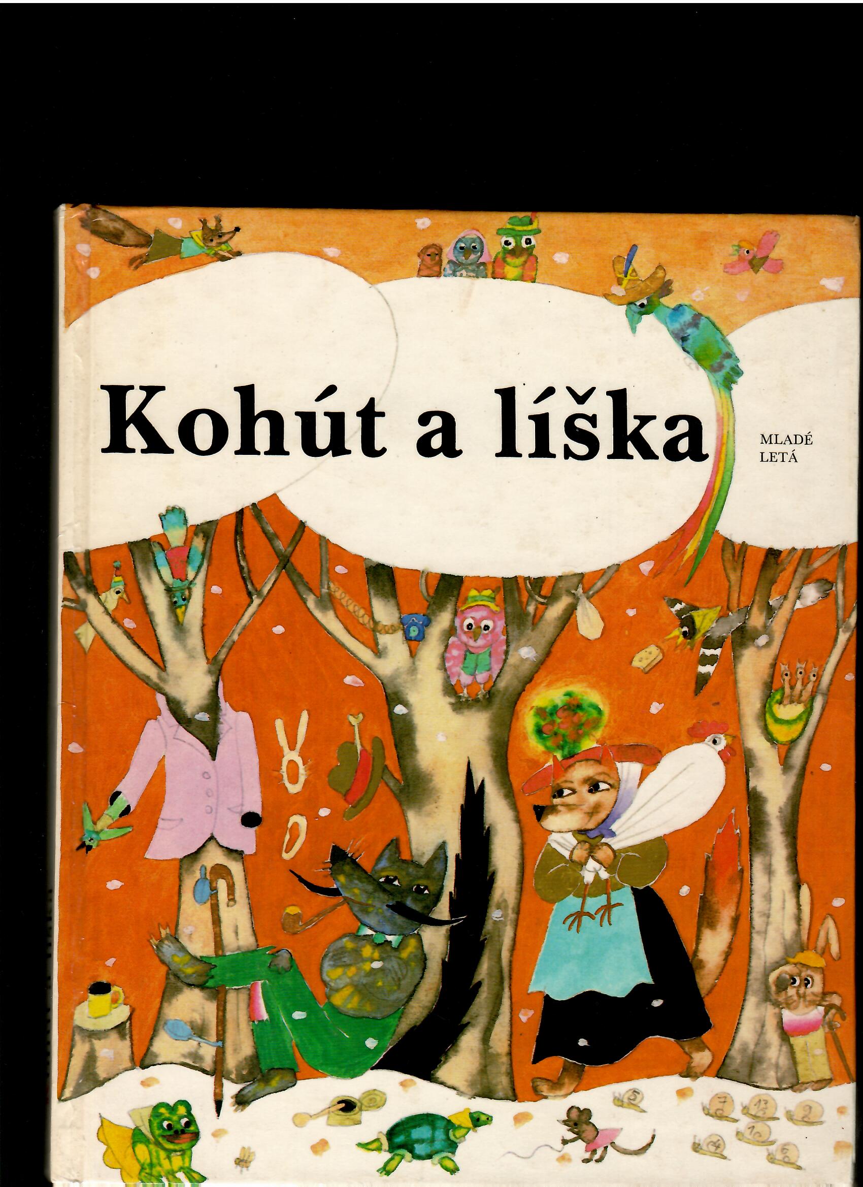 Kohút a líška. Ezopské bájky v podaní Ondreja Sliackeho /il. Ondrej Zimka/