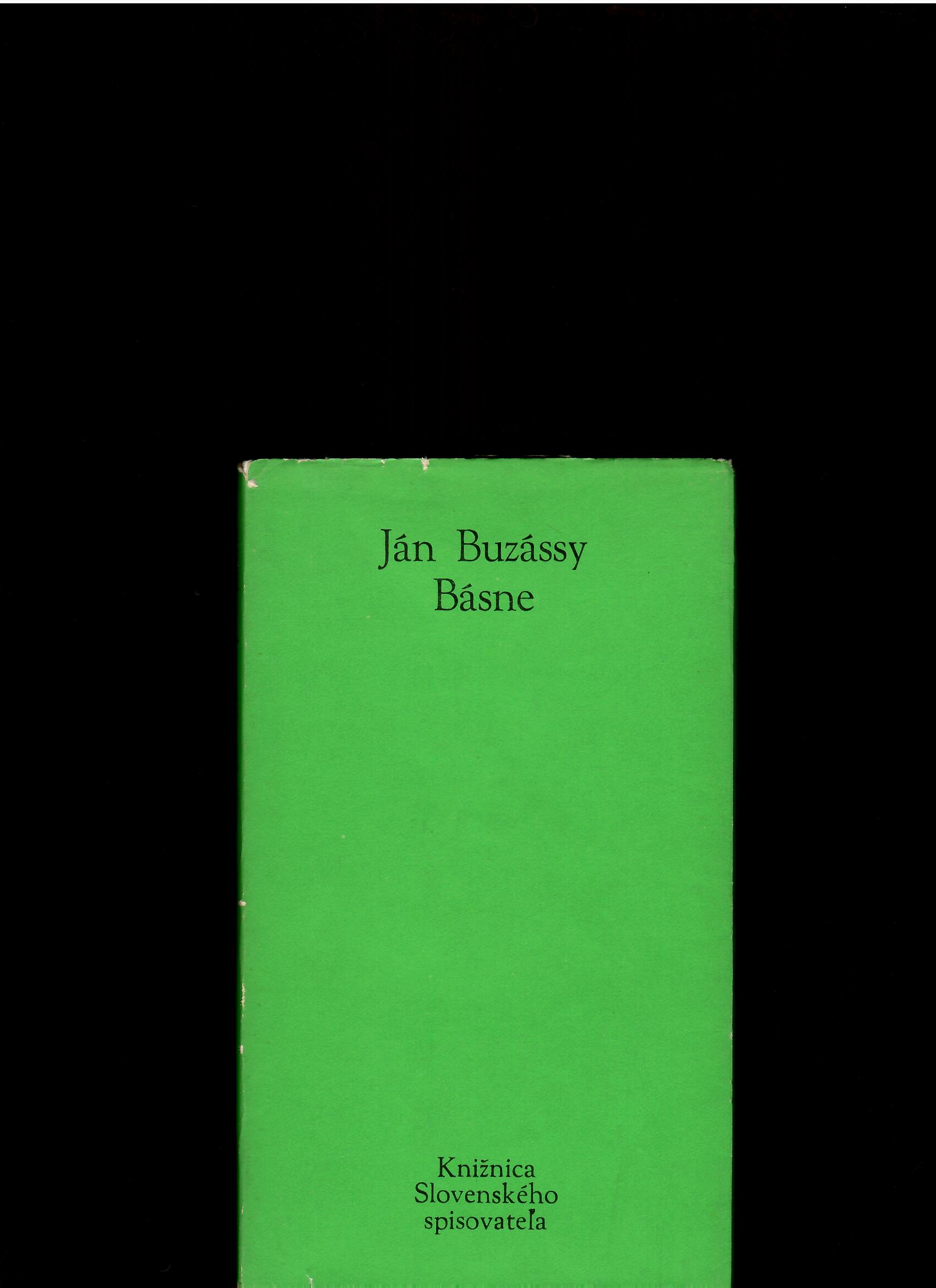Ján Buzássy: Básne