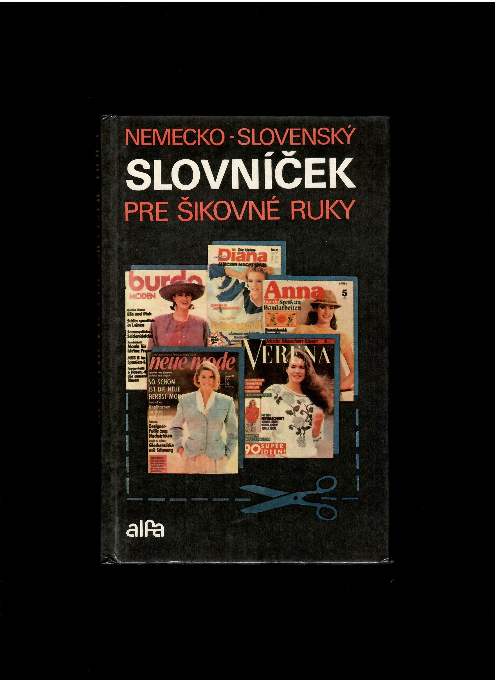Katarína Bobríková: Nemecko-slovenský slovníček pre šikovné ruky