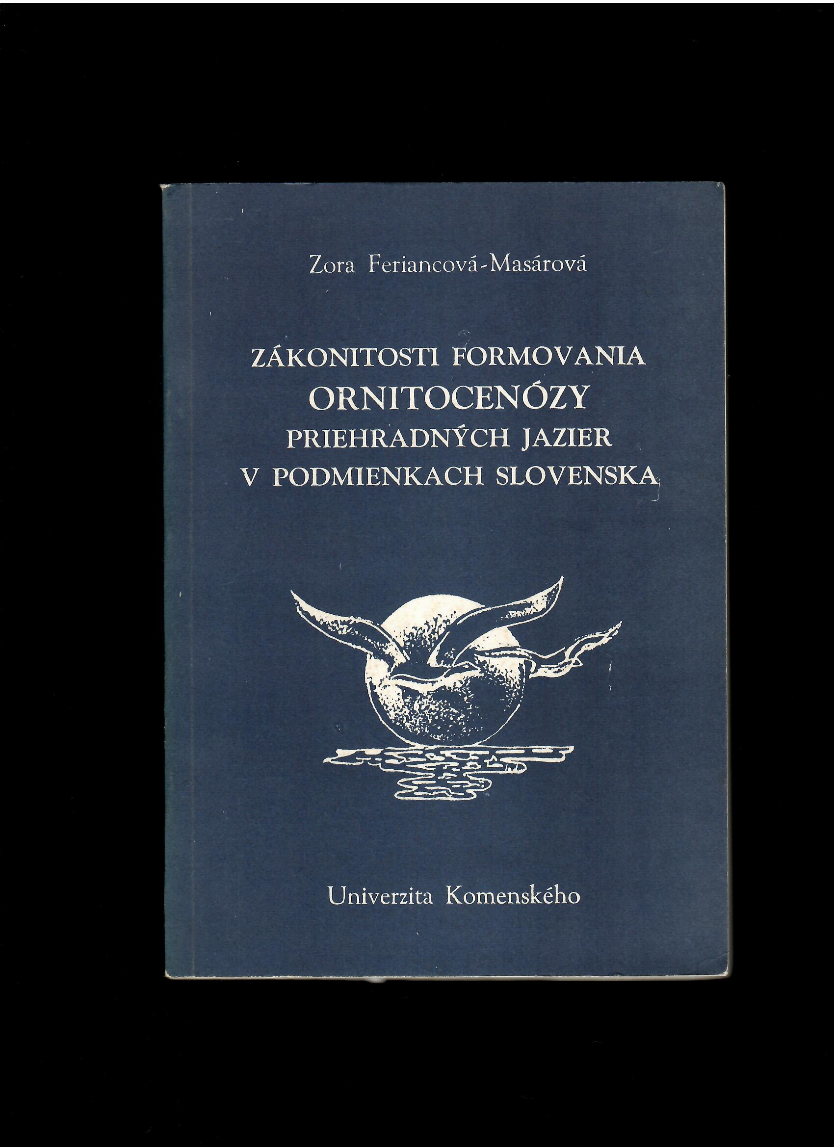 Zákonitosti formovania ornitocenózy priehradných jazier v podmienkach Slovenska