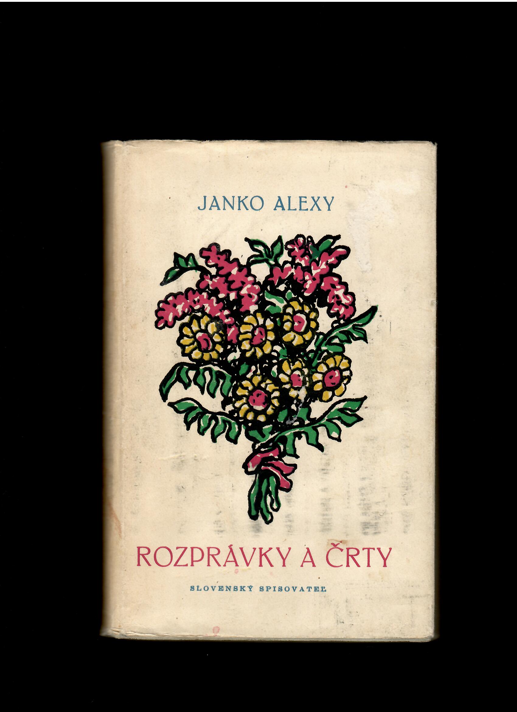 Janko Alexy: Rozprávky a črty