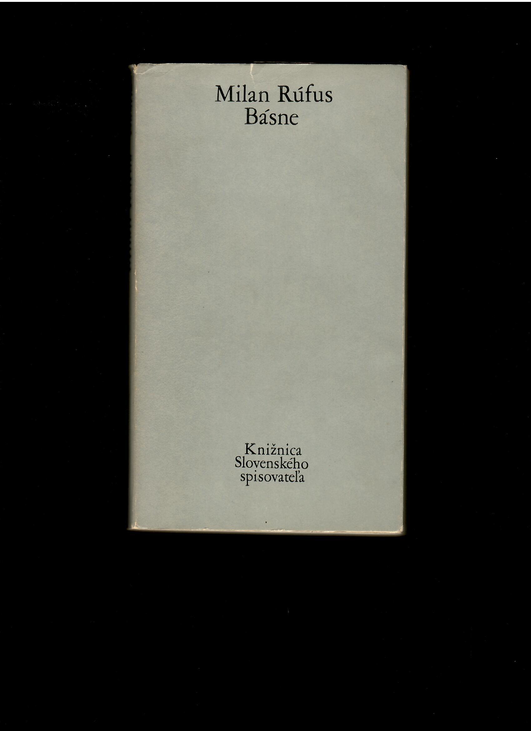 Milan Rúfus: Básne /1972/