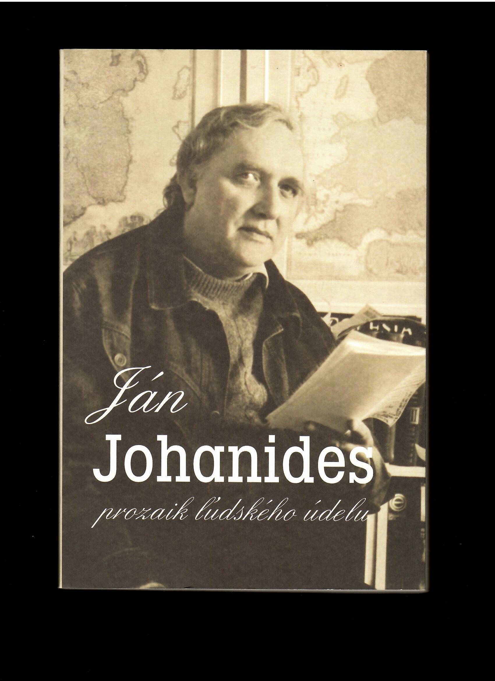Vladimír Petrík /ed./: Ján Johanides — prozaik ľudského údelu